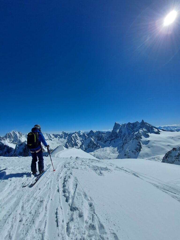 Freeriden Vallee Blanche
