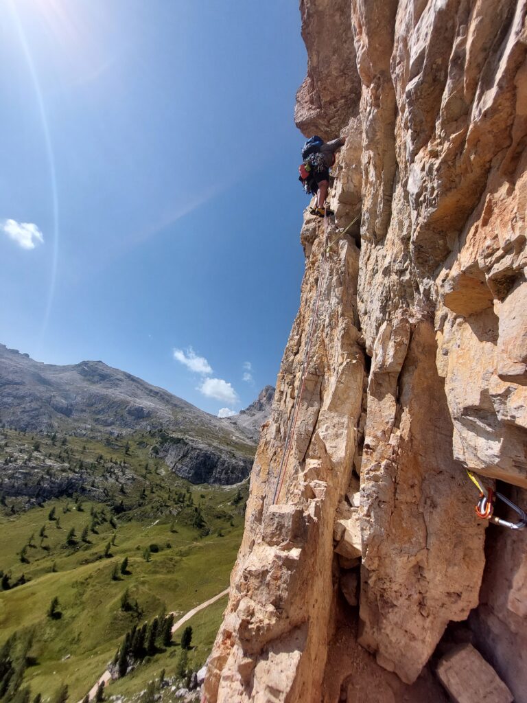 Klettern in den Dolomiten